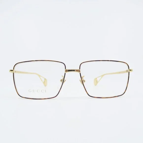 Gucci GG0439O 006 55mm Gold/Gold Metal, New Unisex Eyeglasses Frames. - Picture 2 of 8